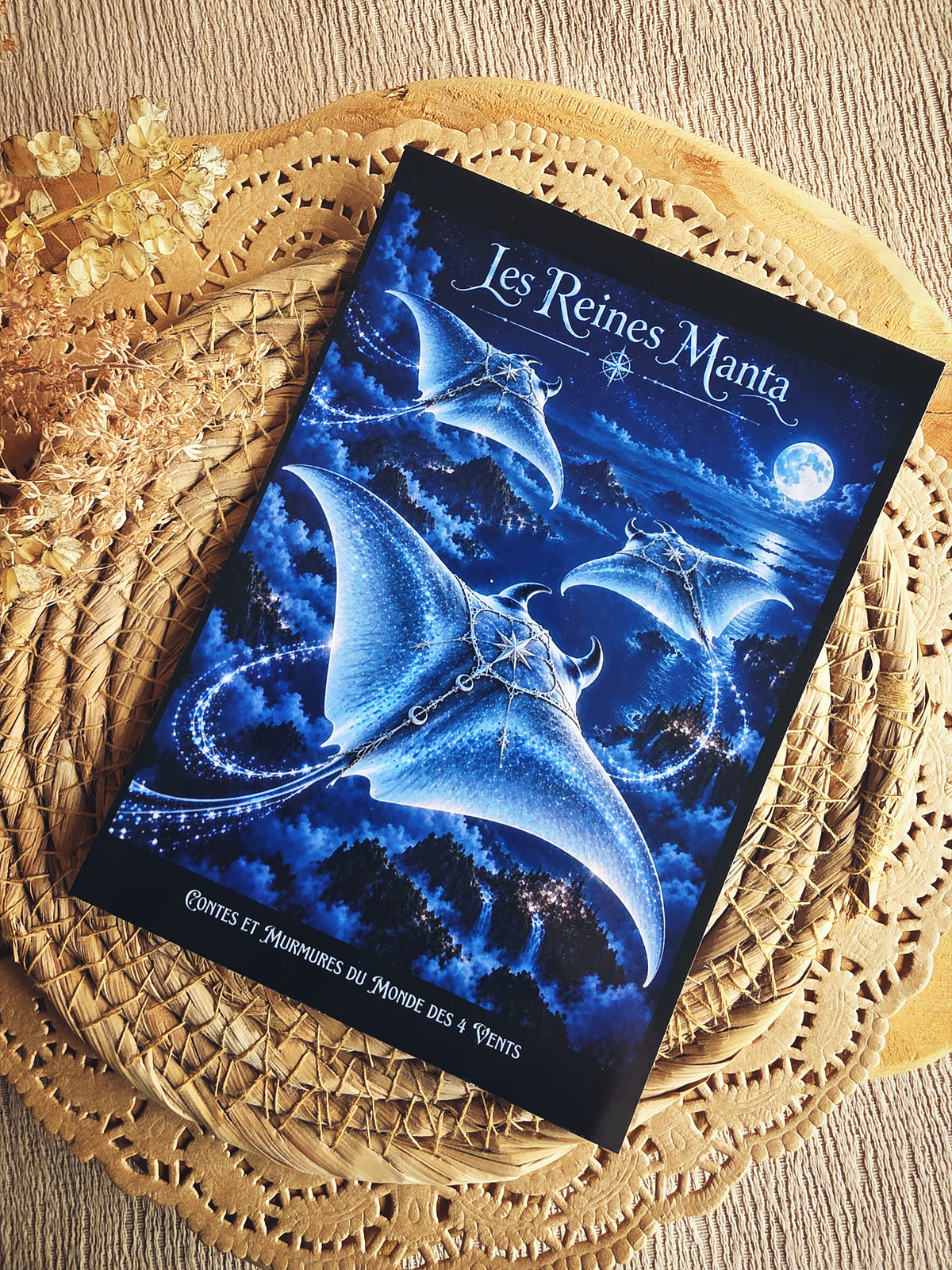 Carte postale Reine Manta A5