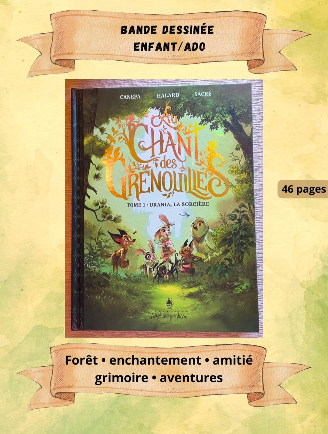 PRÉ-COMMANDE Box p'tit grillon 8/12ans (JUIN)