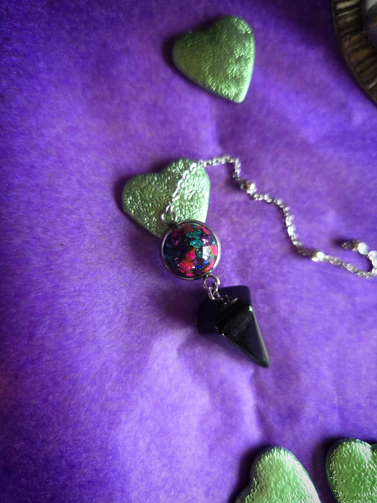 Pendule obsidienne Nouvelle Orléans