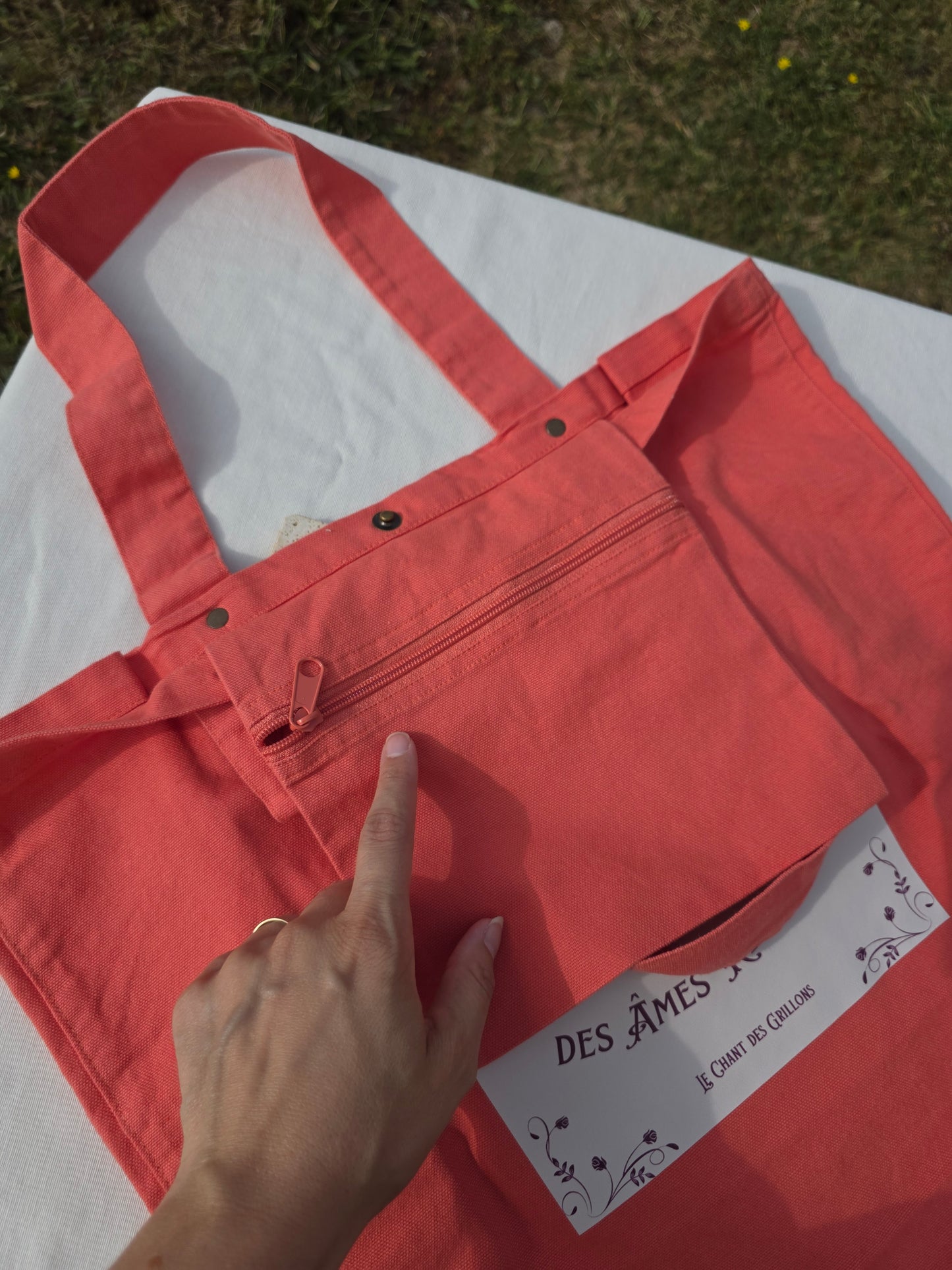 Sac Rêveuse corail