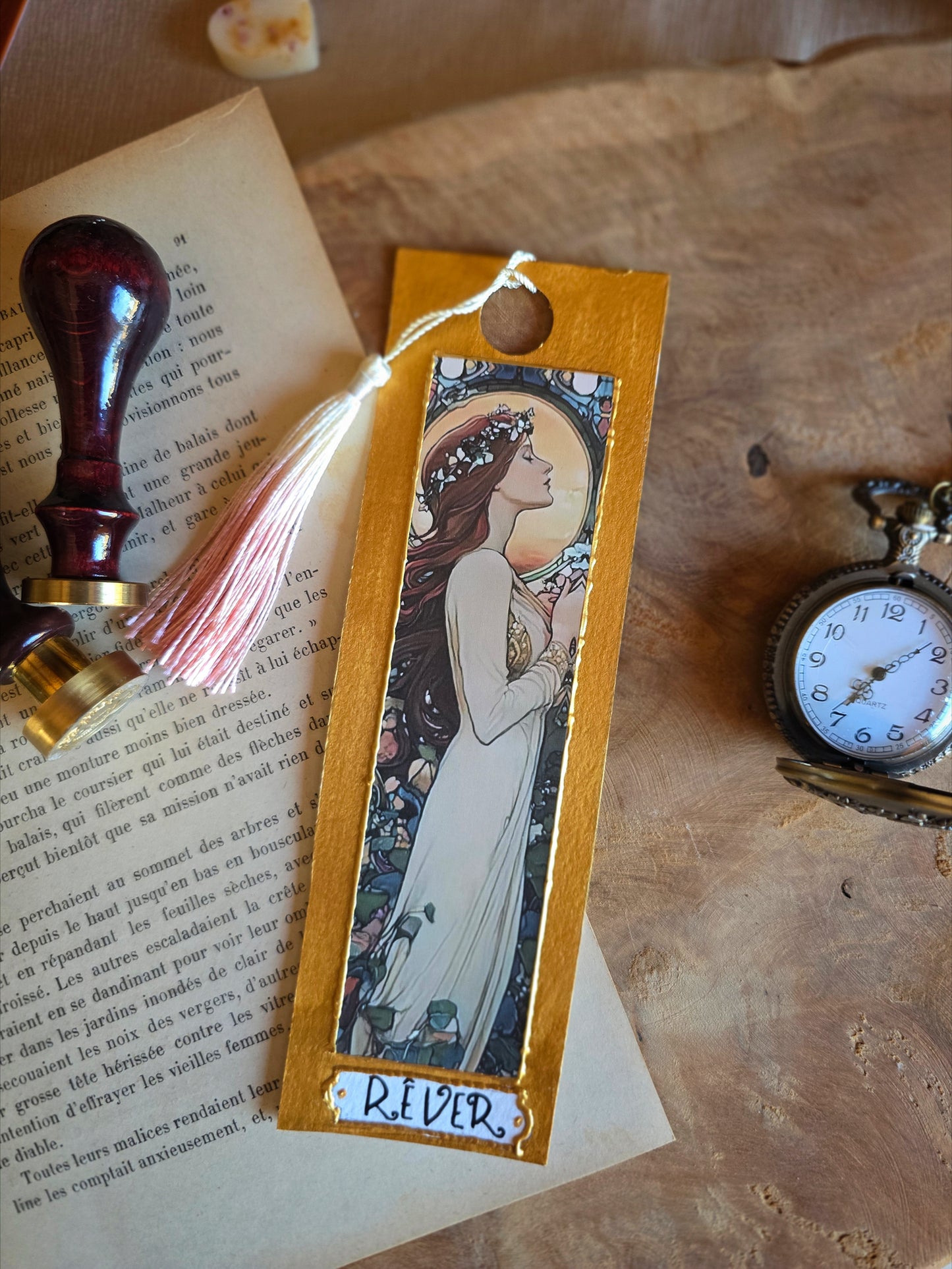 Marque-page art nouveau