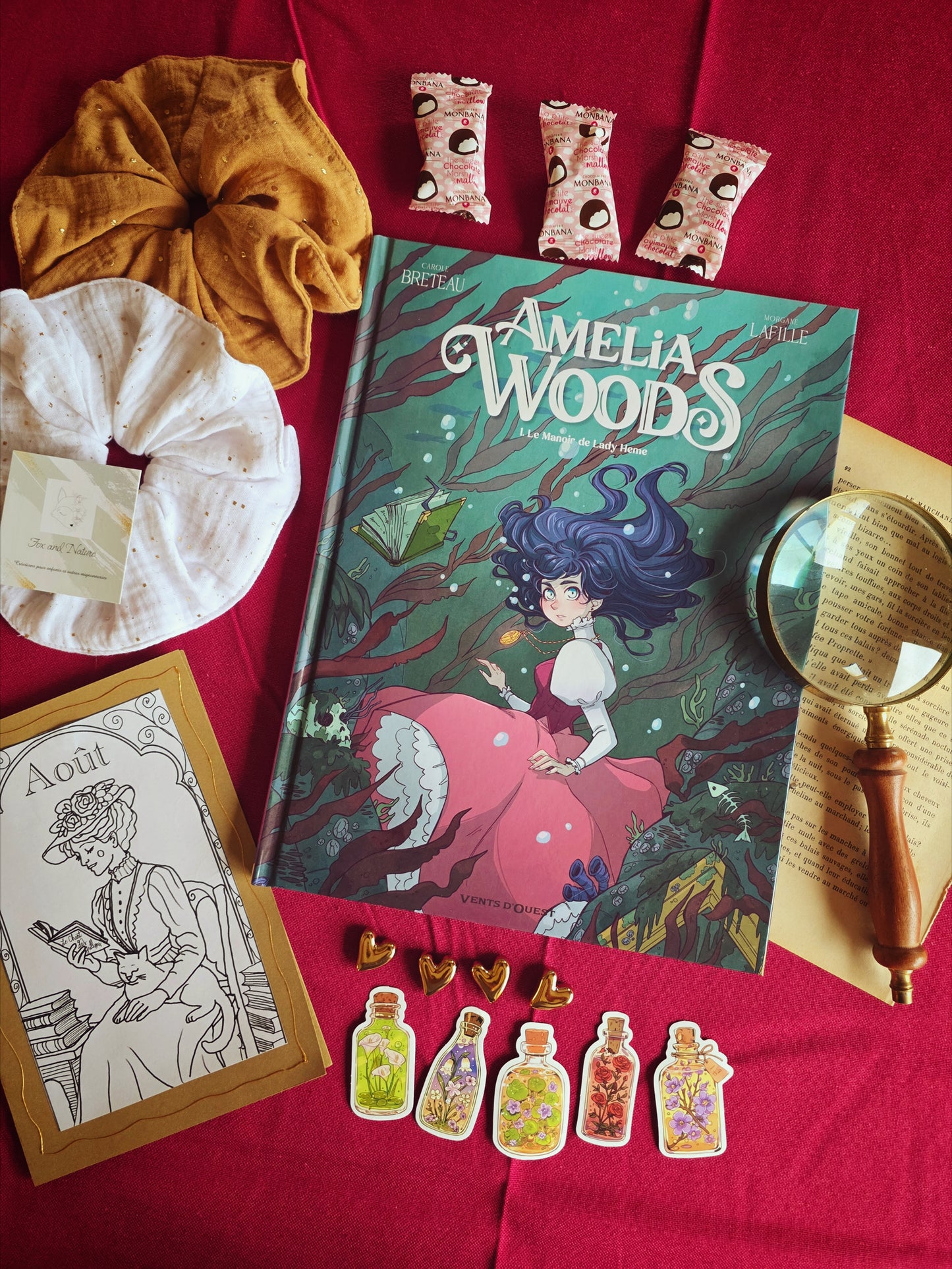 Box p'tit grillon (petit lecteur) Madame Augustine (PRÉ-COMMANDE)