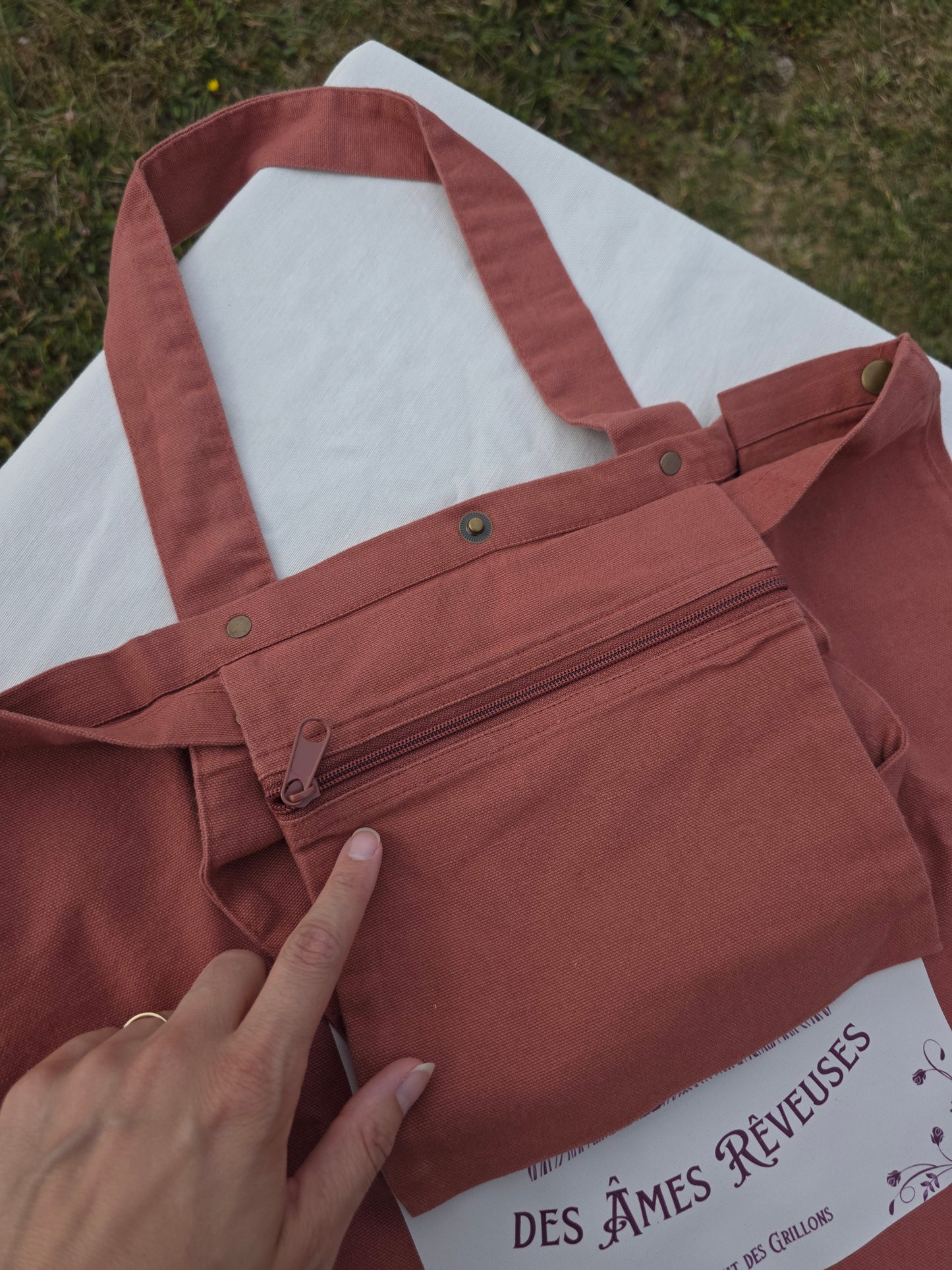Sac Rêveuse vieux rose