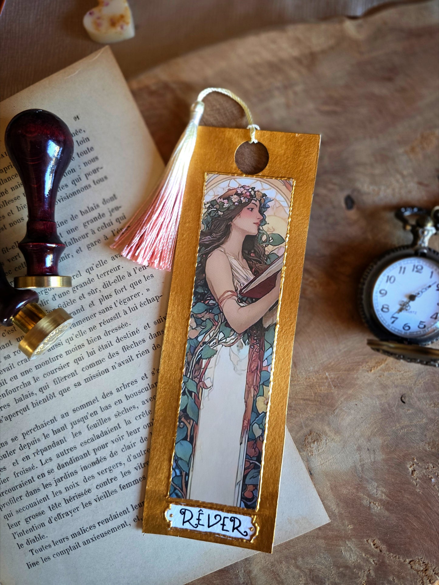 Marque-page art nouveau