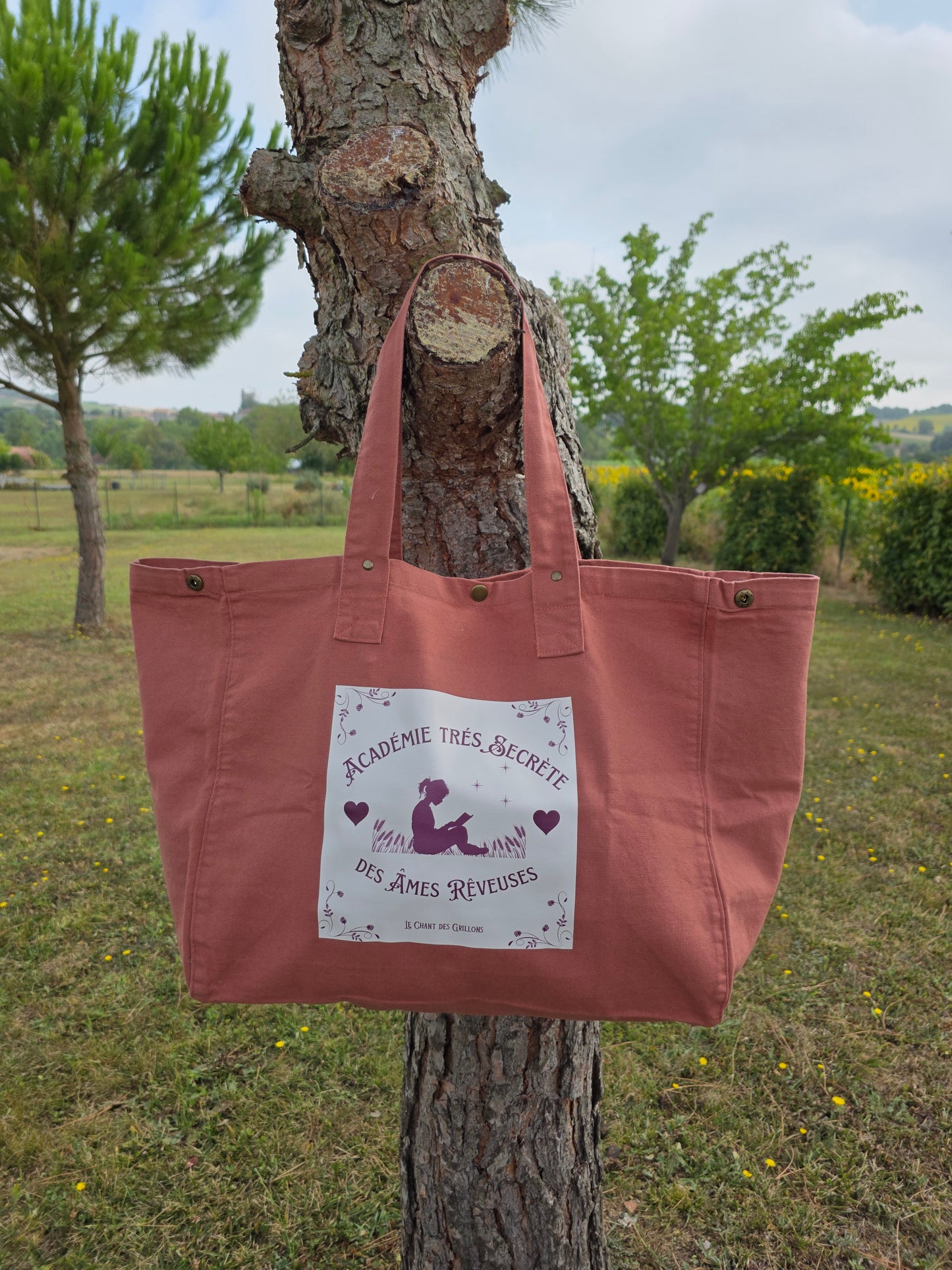 Sac Rêveuse vieux rose
