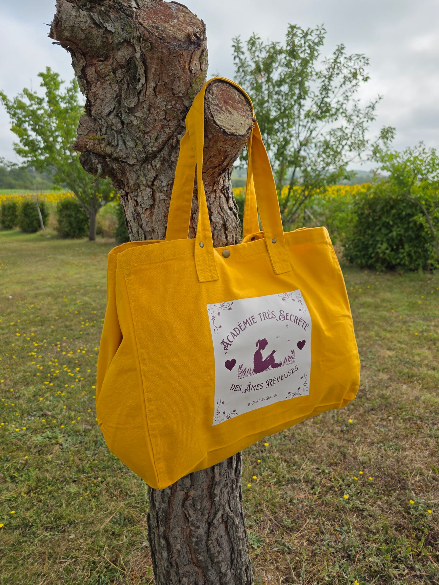 Sac Rêveuse tournesol