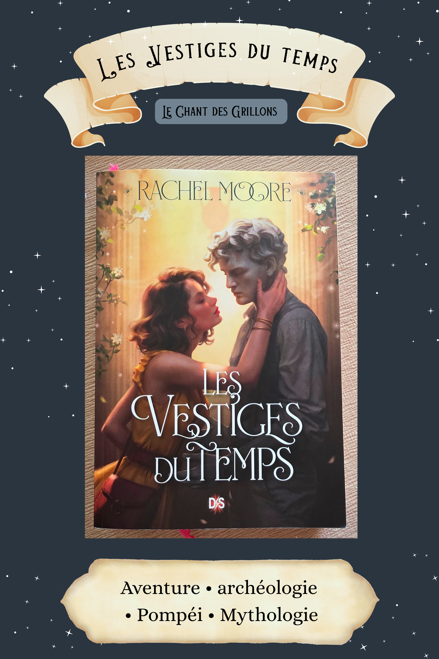 Livre seul "Les Vestiges du temps" de Rachel Moore (PRÉ-COMMANDE)