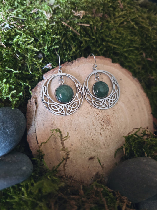 Boucles Édénya aventurine