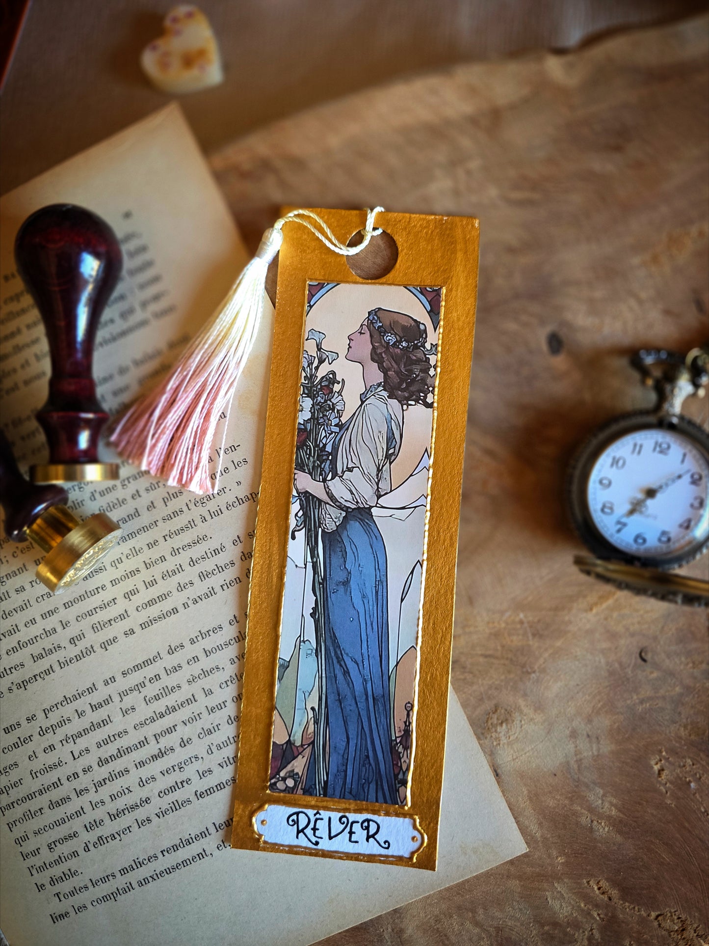 Marque-page art nouveau