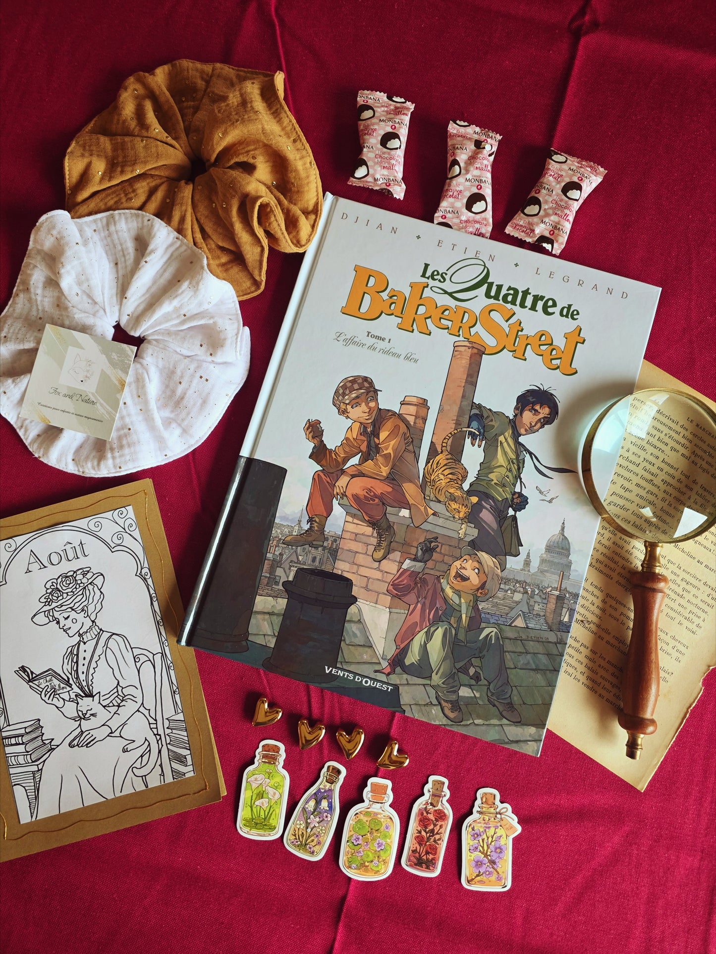Box p'tit grillon (petit lecteur) Madame Augustine (PRÉ-COMMANDE)