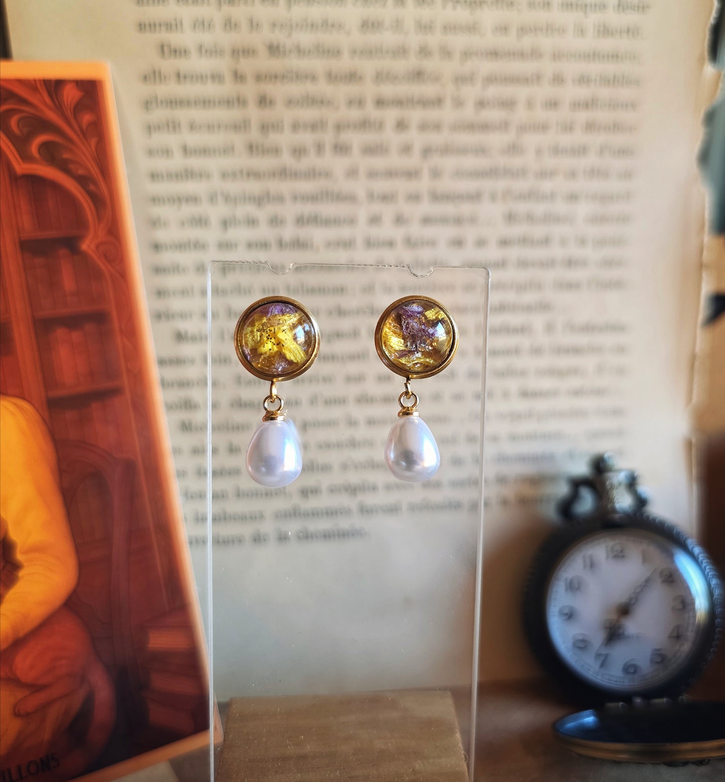 Puces Victoriennes perles