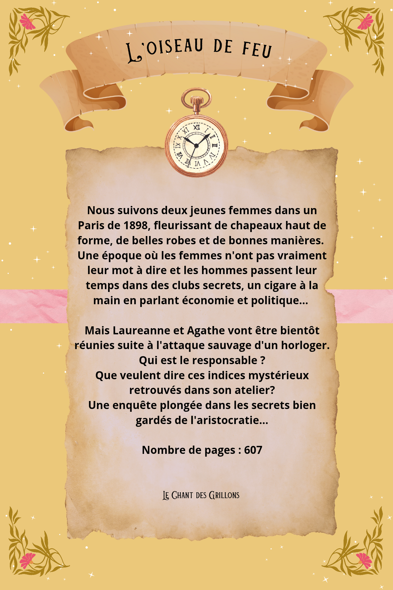 Livre seul "L'oiseau de feu" de karell Clara PRÉ-COMMANDE