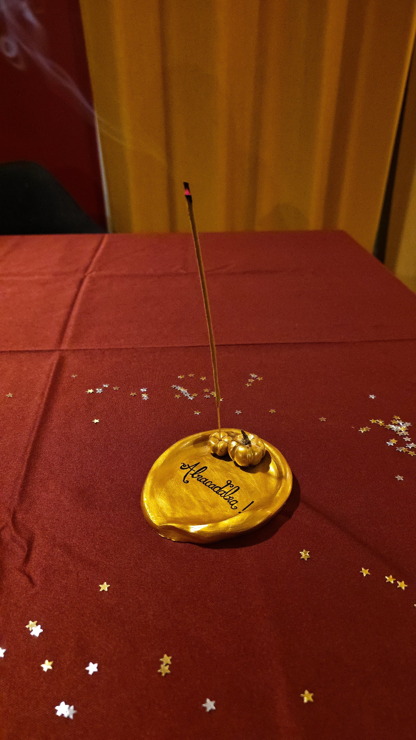 Porte-encens citrouille #3