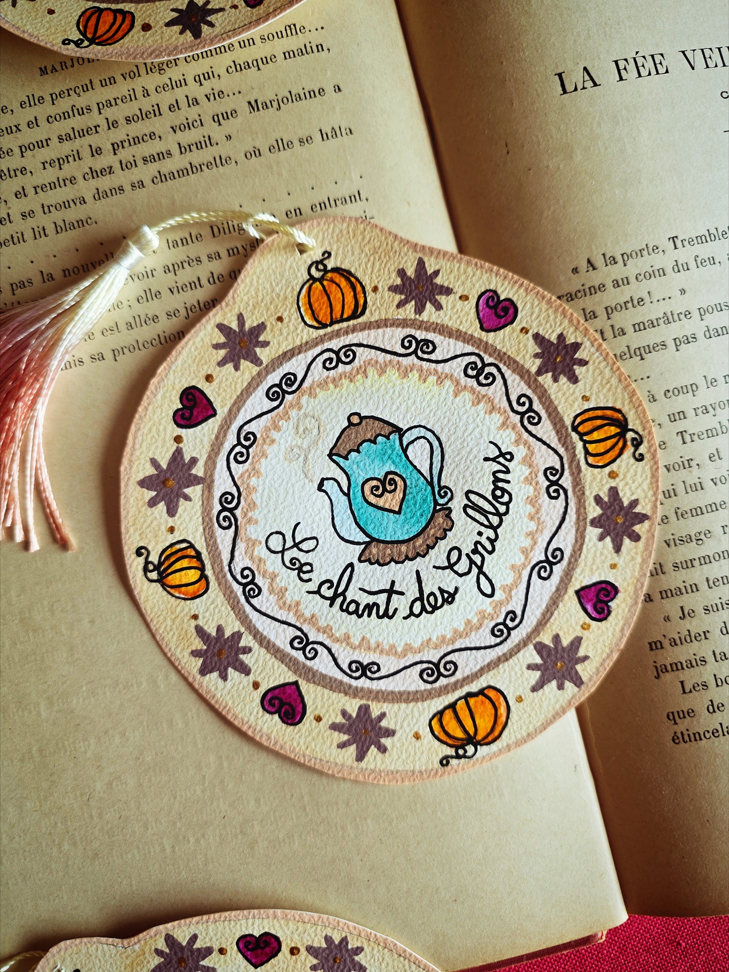 Marque-page salon de thé