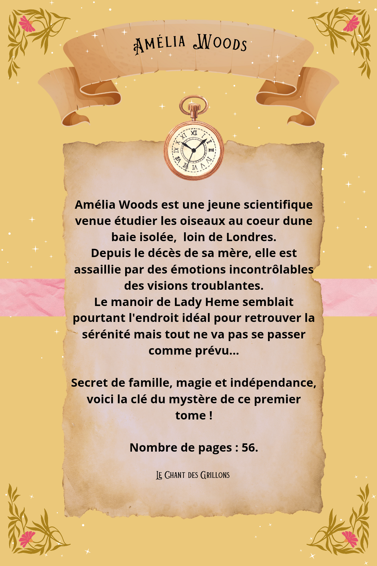 Livre seul "Amélia Woods"de C.Breteau & M.Lafitte PRÉ-COMMANDE