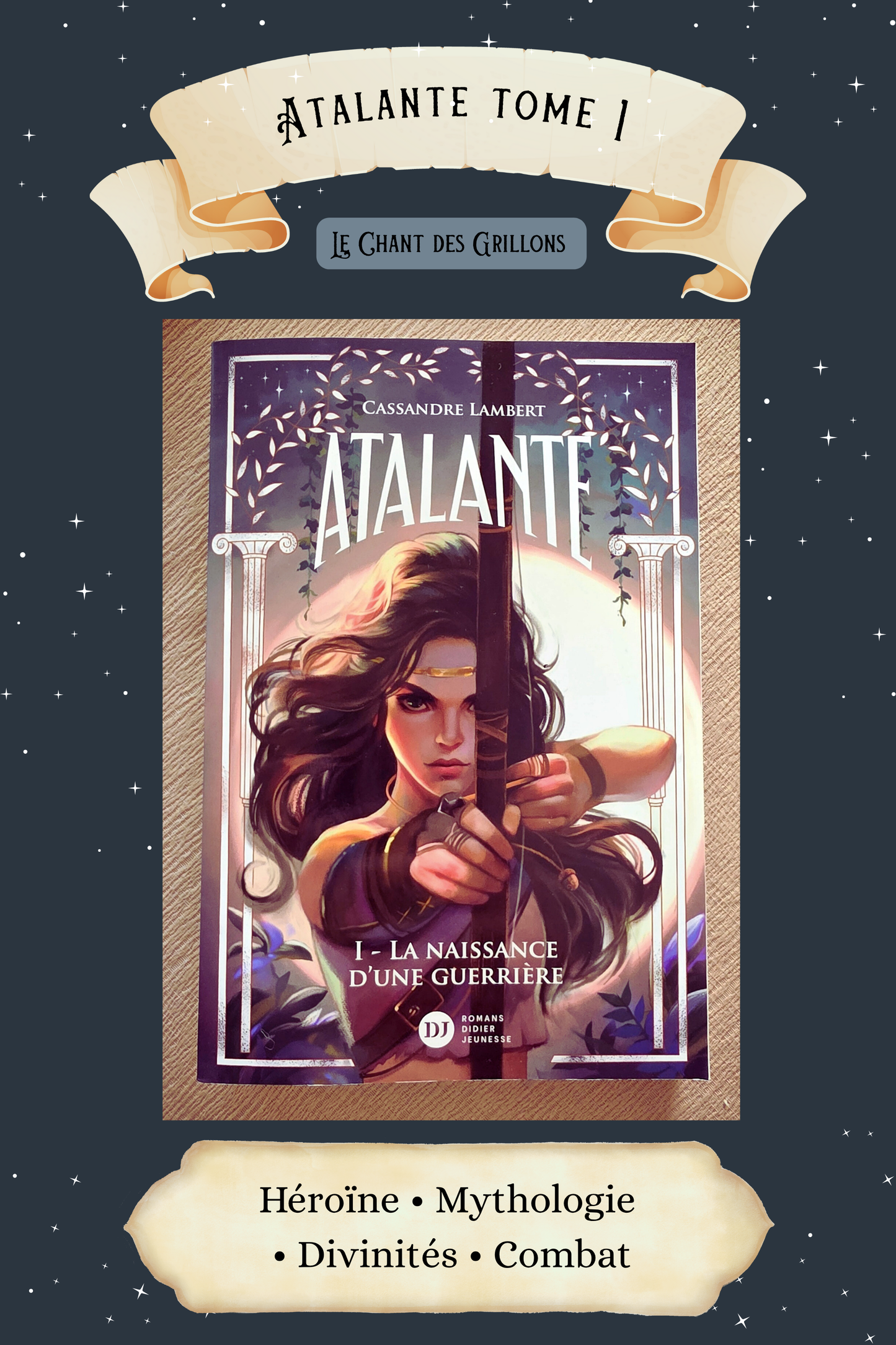 Livre seul "ATALANTE TOME 1" de Cassandre Lambert (PRÉ-COMMANDE)