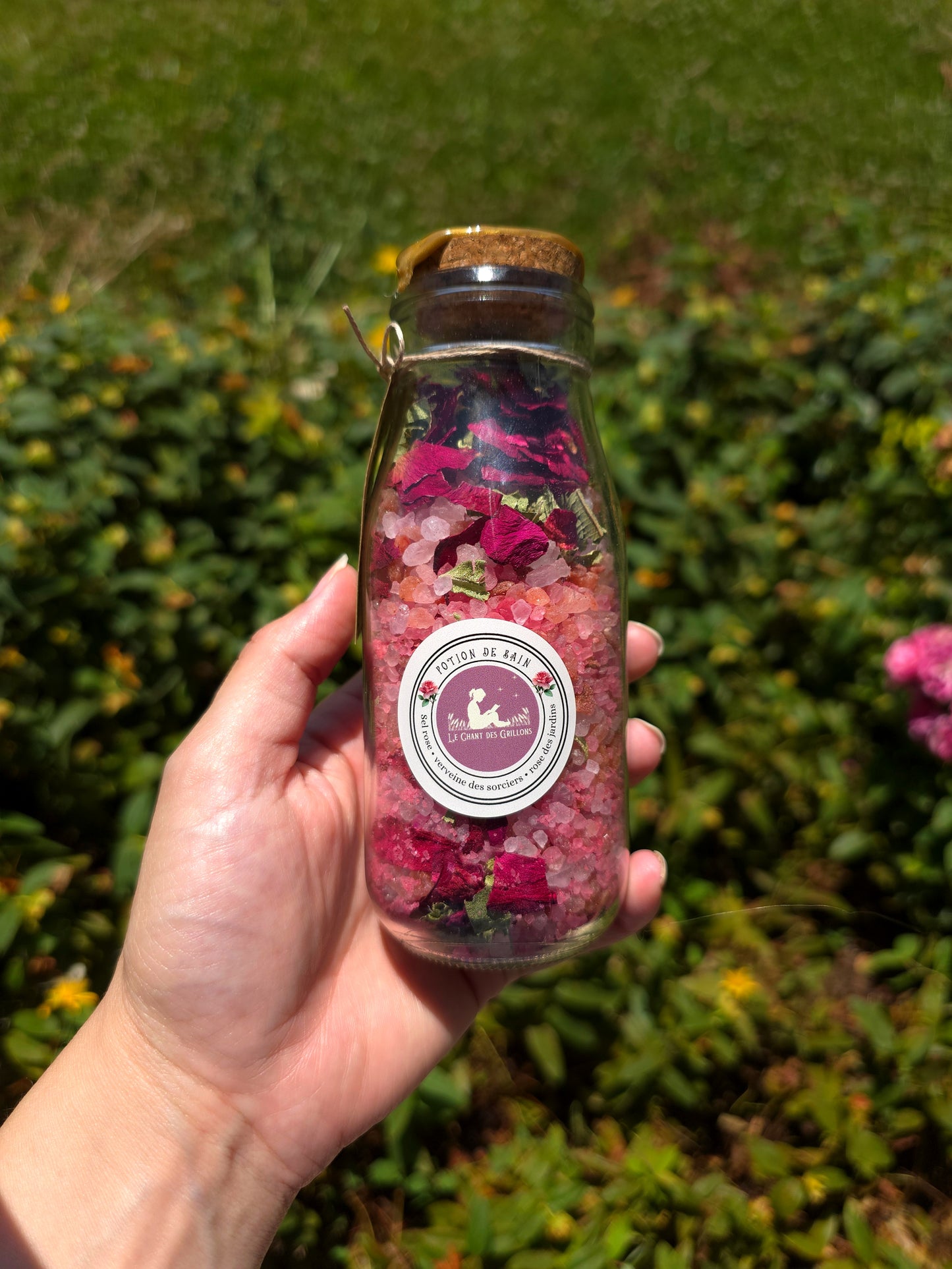 Potion de bain "Roses des Poèmes"