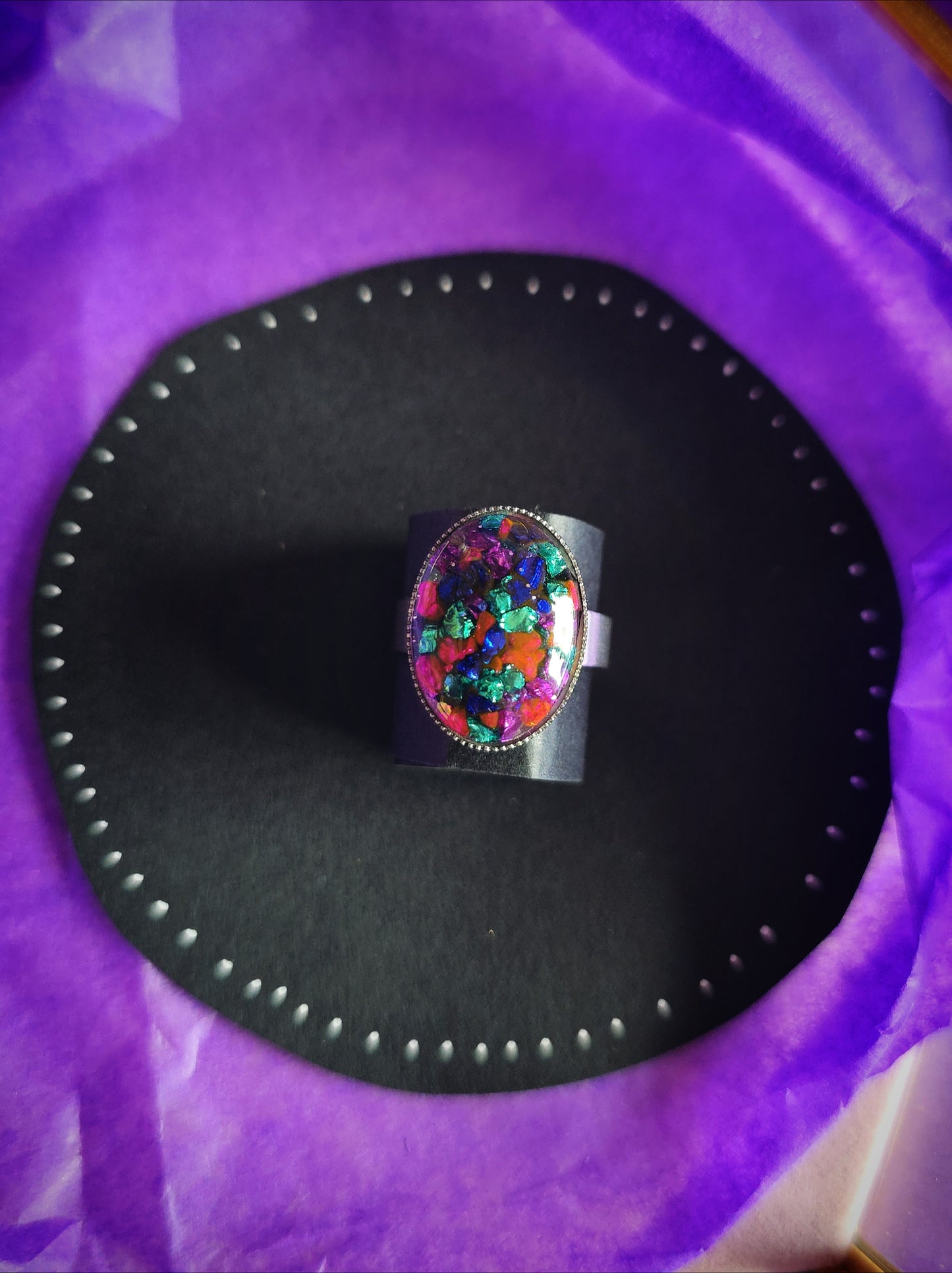 Bague ovale Nouvelle Orléans