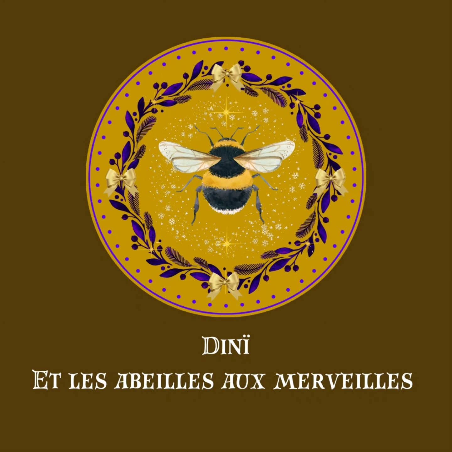 Boule de noël "Dinï et les Abeilles aux merveilles"