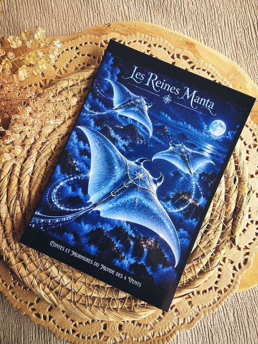 Carte postale Reine Manta A5