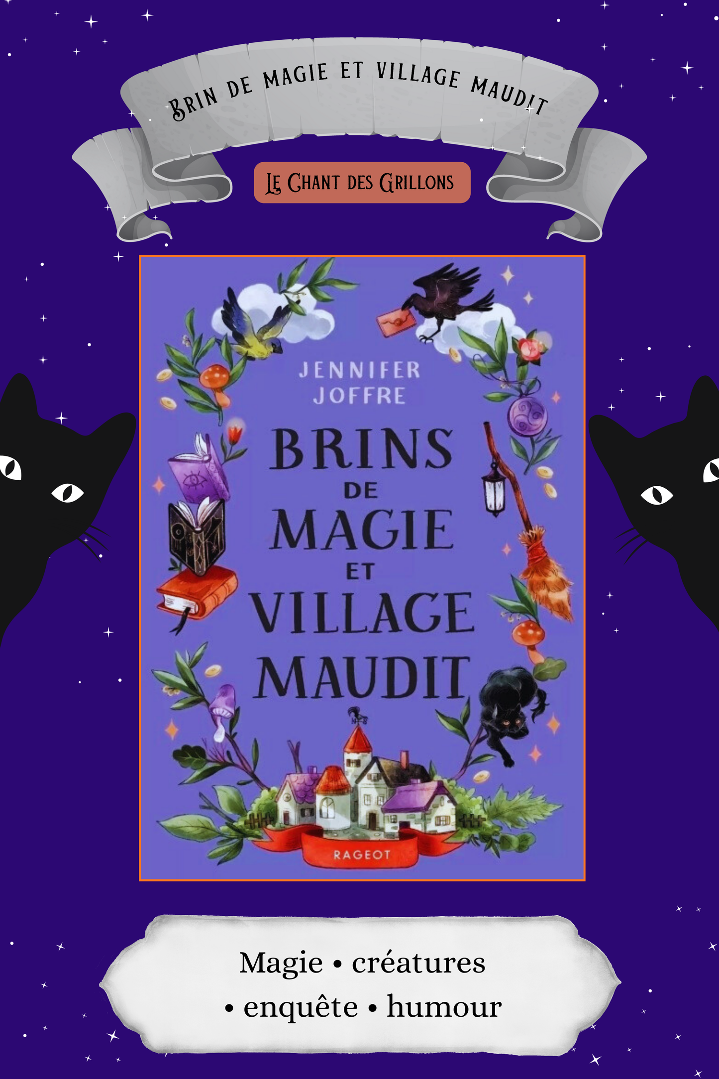 Box Grillon Deluxe (adulte)sorcière (pré-commande)