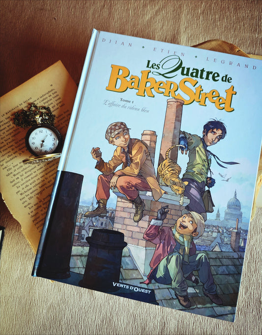 Livre seul "Les quatre de Bakerstreet" T1 PRÉ-COMMANDE