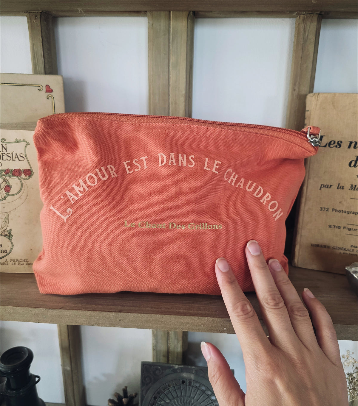 Pochette chaudron Orange