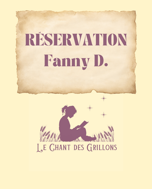 Réservation Fanny D.