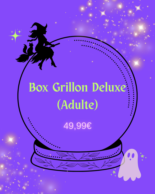 Box Grillon Deluxe (adulte)sorcière (pré-commande)