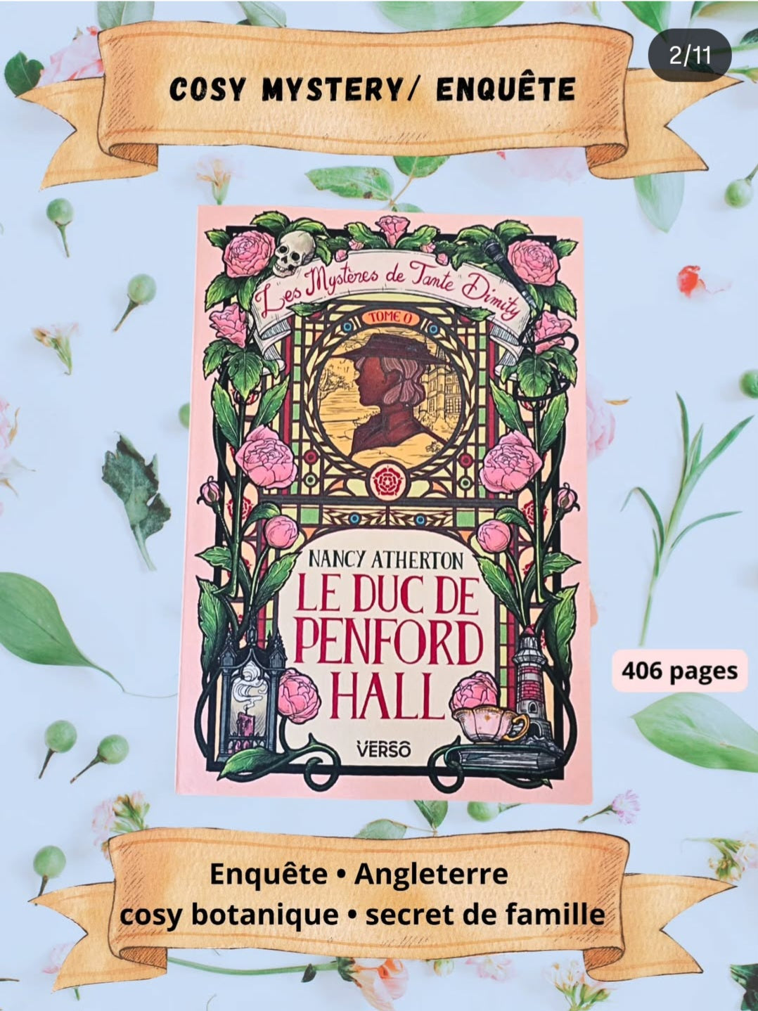 Livre seul "Les mystères de Tante Dimity/ Le duc de Penford Hall"(PRÉ-COMMANDE)