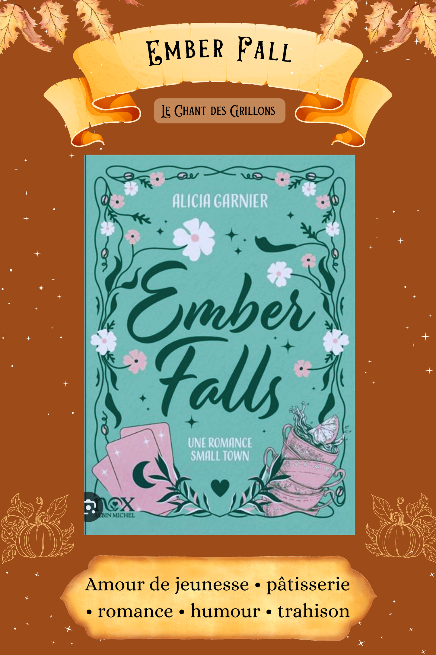 Livre seul "Ember Fall" (PRÉ-COMMANDE)