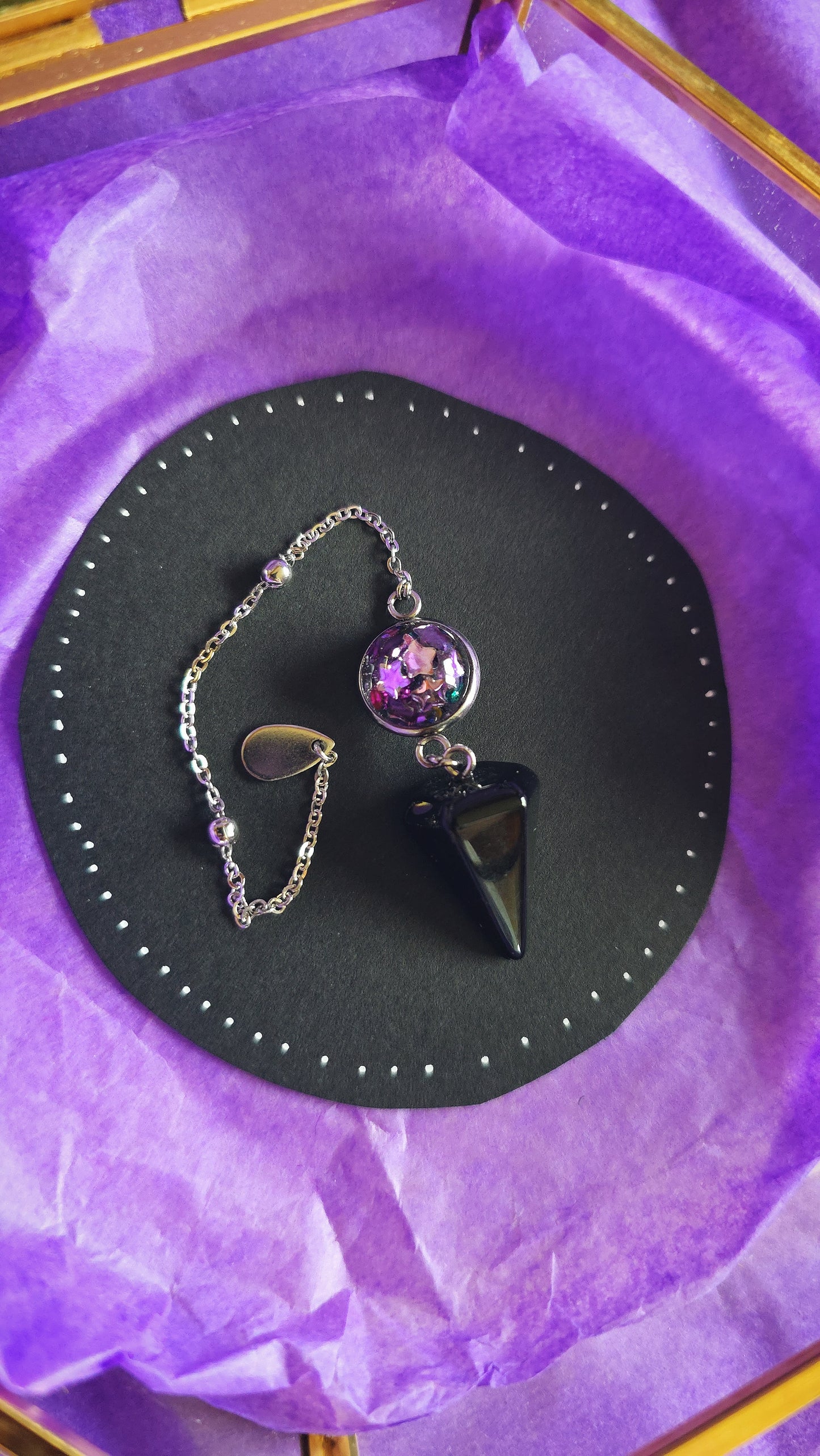 Pendule Obsidienne Divination