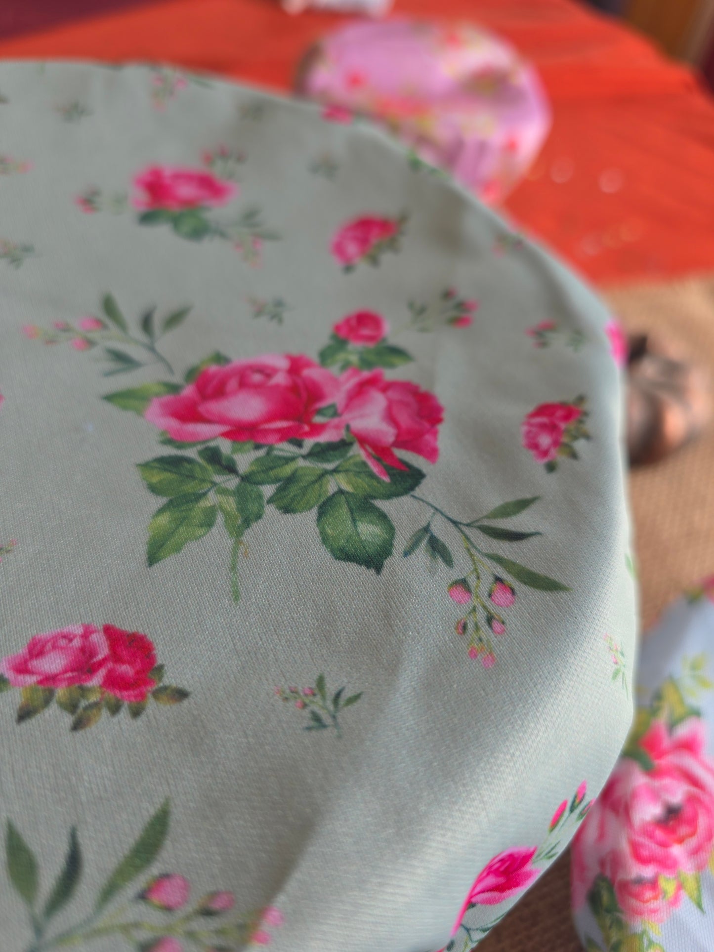 Lot de 5 couvercles tissus