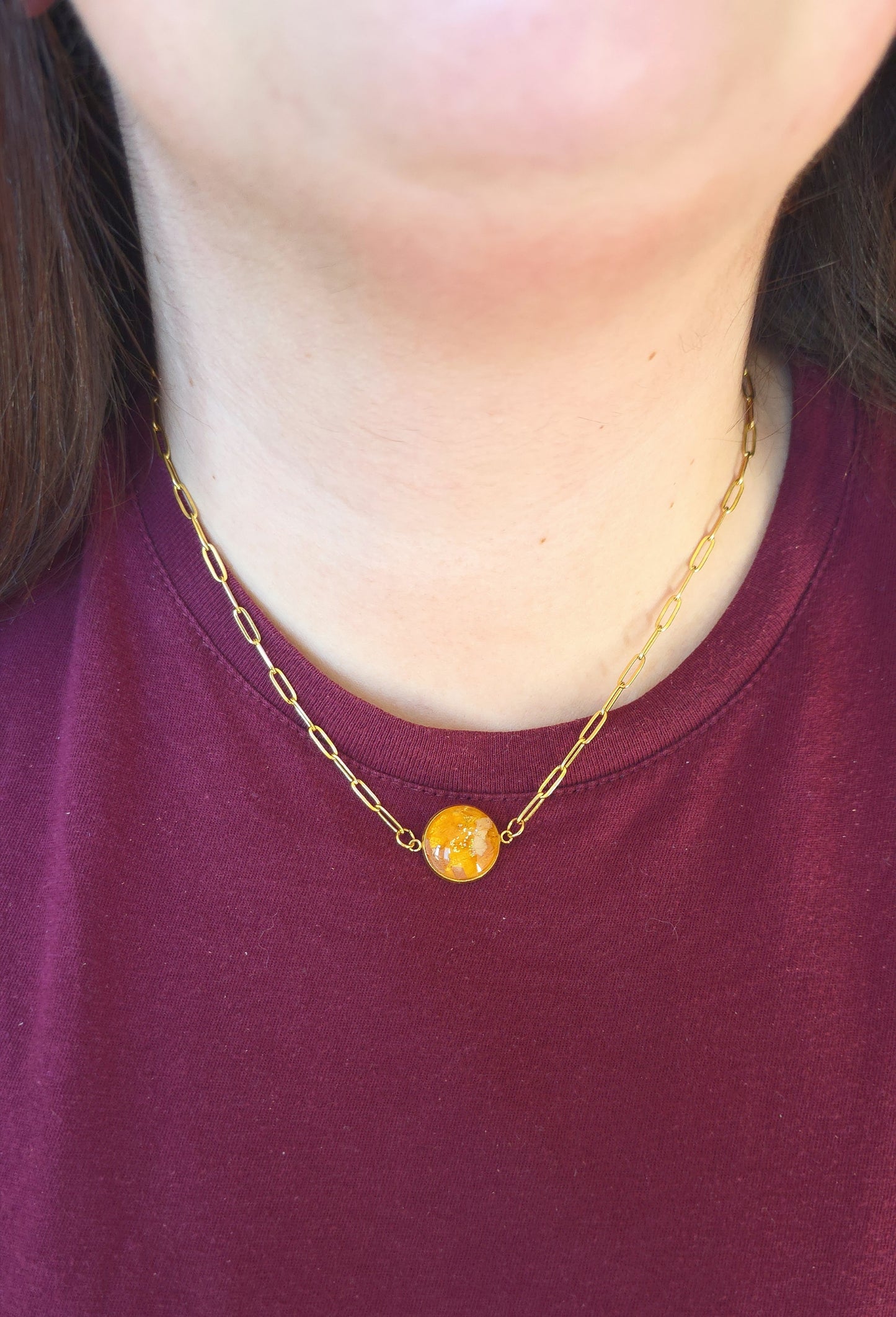 Collier Fille d'automne