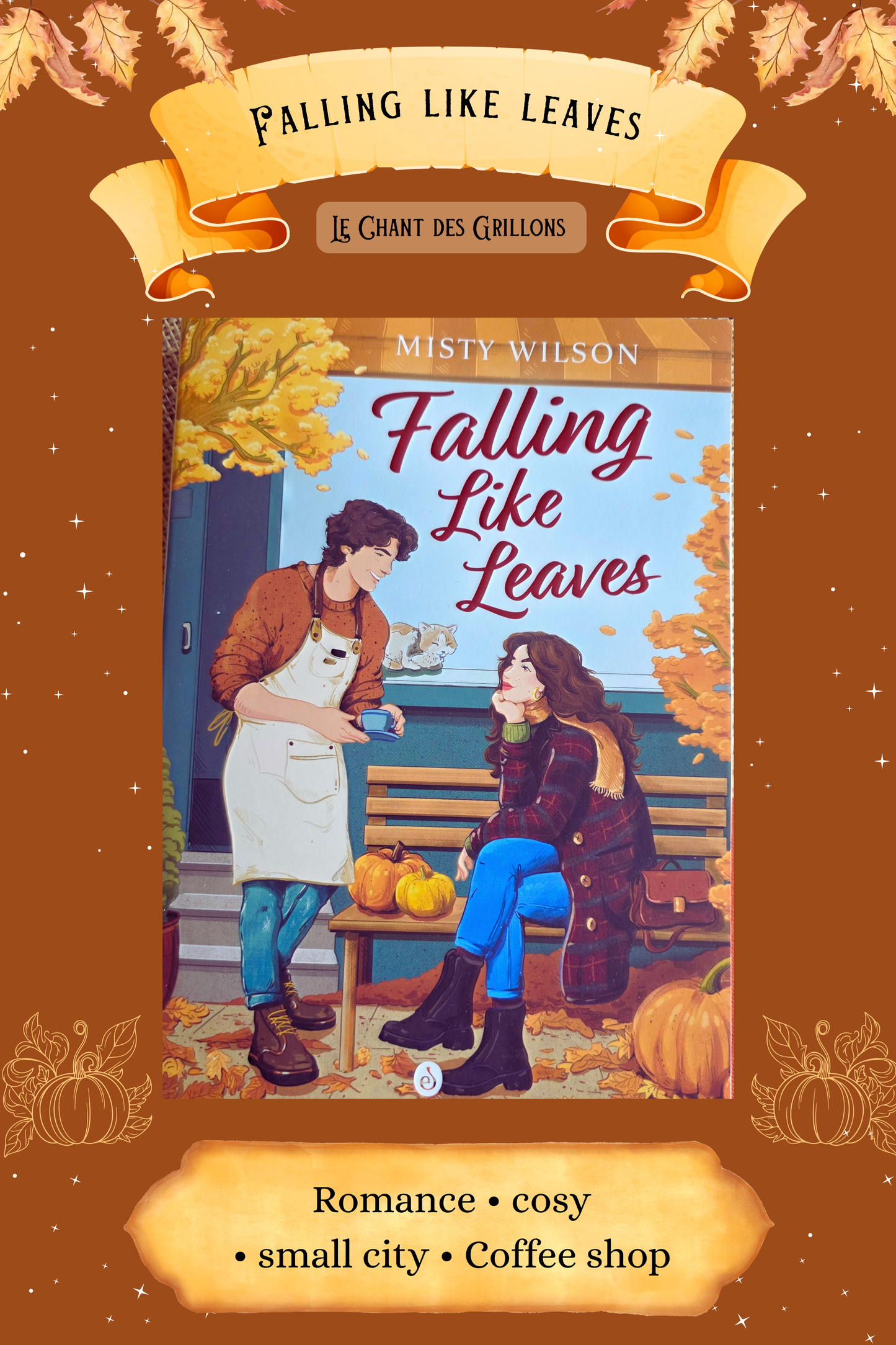 Livre seul "FALLING LIKE LEAVES" (PRÉ-COMMANDE)