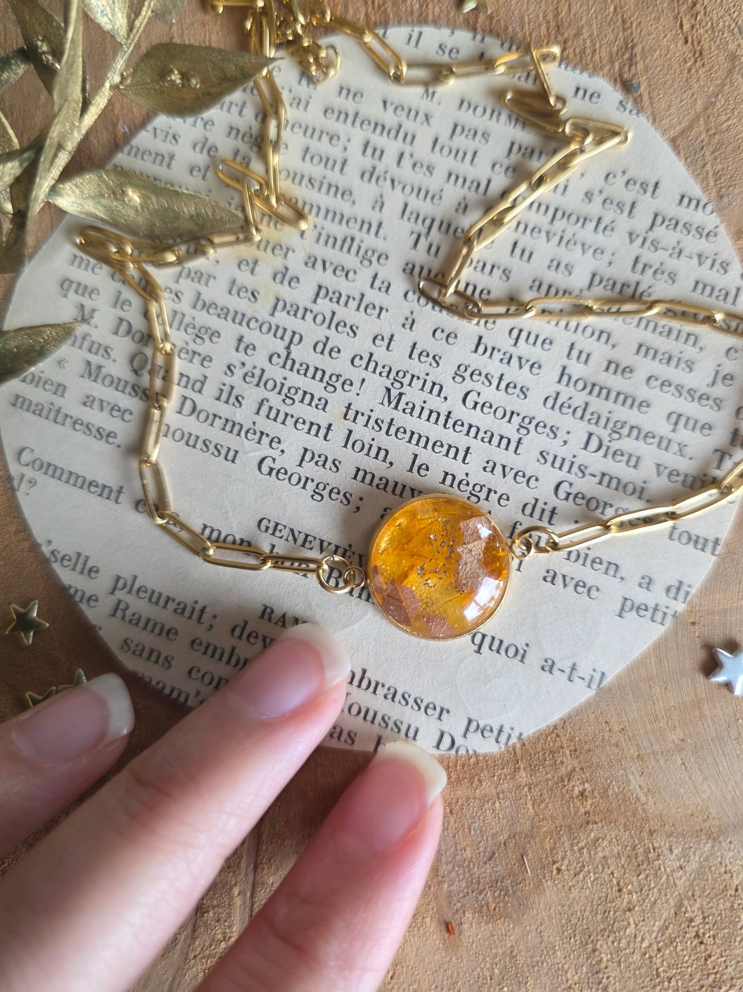 Collier Fille d'automne