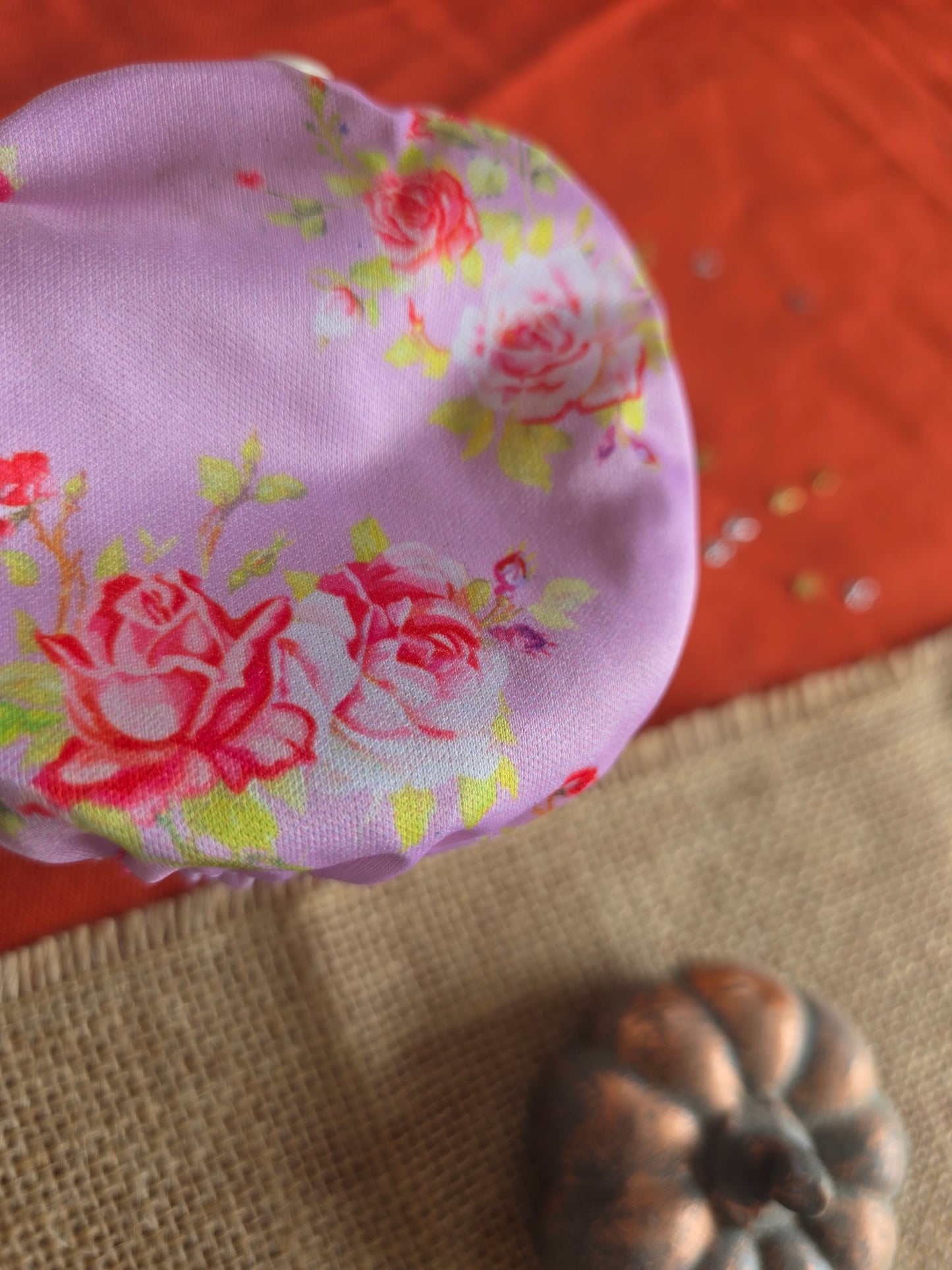 Lot de 5 couvercles tissus