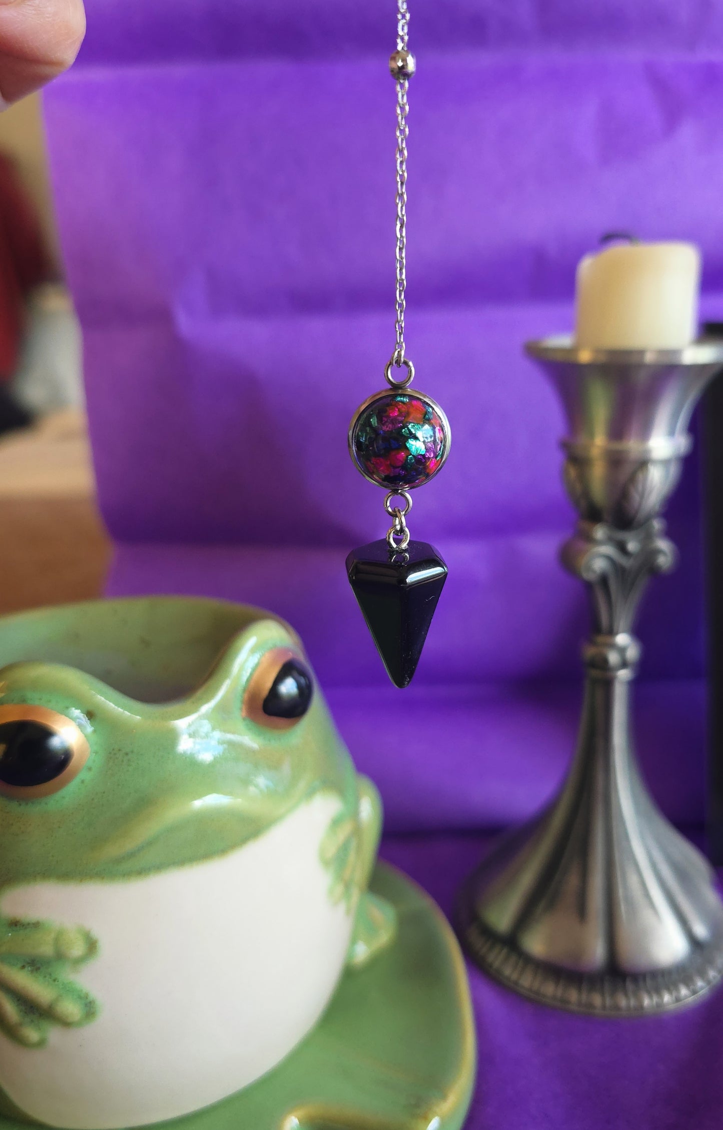 Pendule obsidienne Nouvelle Orléans