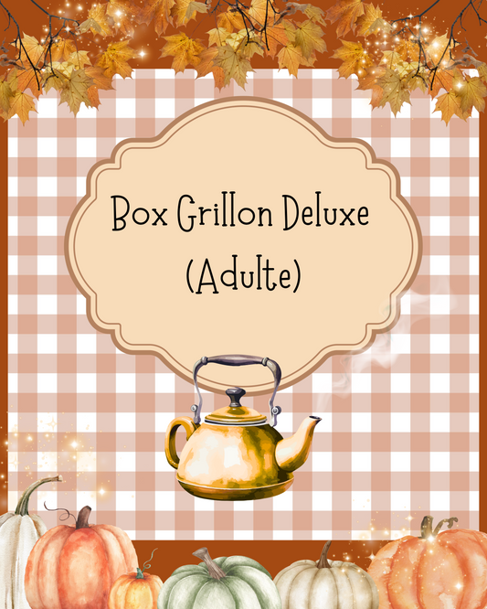 Box Grillon Deluxe (adulte) SALON DE THÉ ENCHANTÉ (Pré-commande)