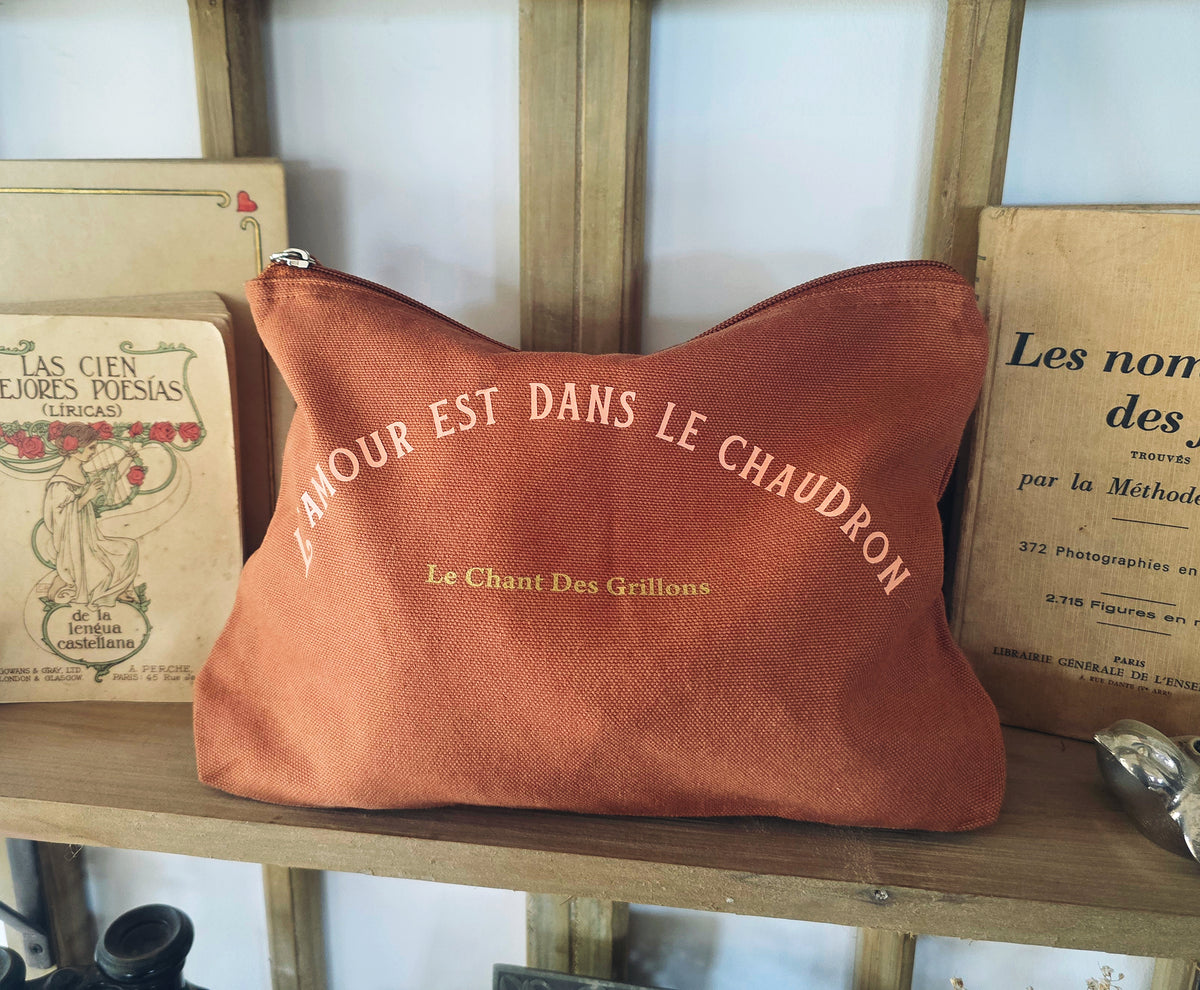 Pochette Chaudron terracotta