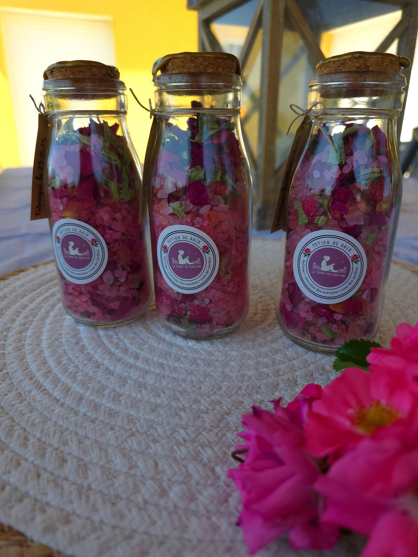 Potion de bain "Roses des Poèmes"