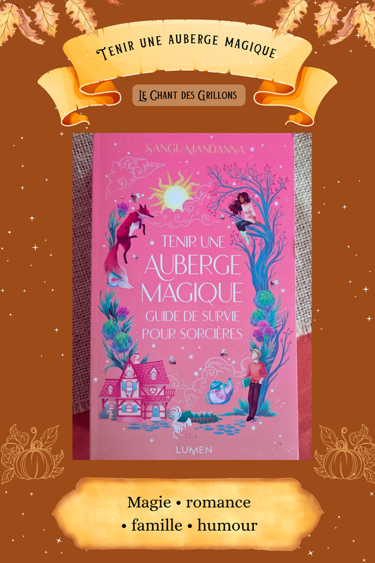 Livre seul "Tenir une auberge magique, guide pour sorcières" (PRÉ-COMMANDE)