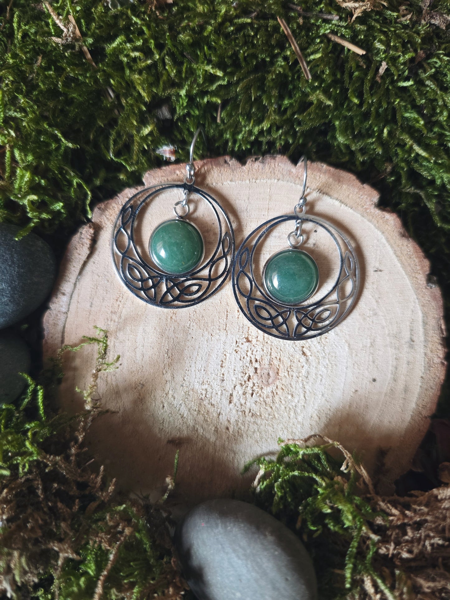 Boucles Édénya aventurine
