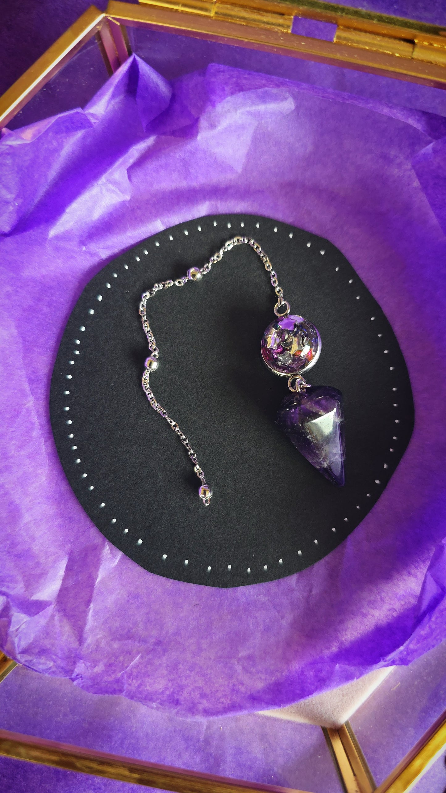 Pendule Améthyste Divination