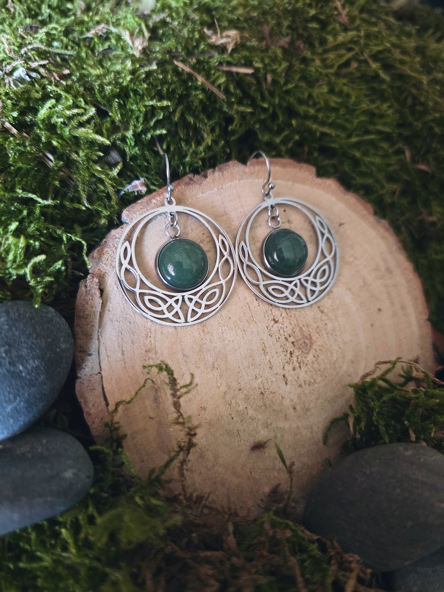 Boucles Édénya aventurine