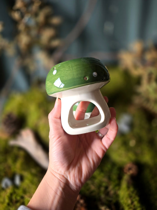 Brûleur de fondant Champignon vert ou rose