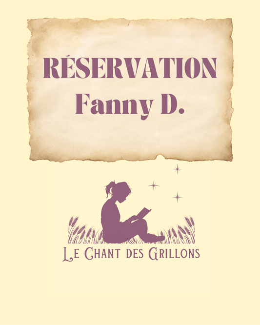 Réservation Fanny D.