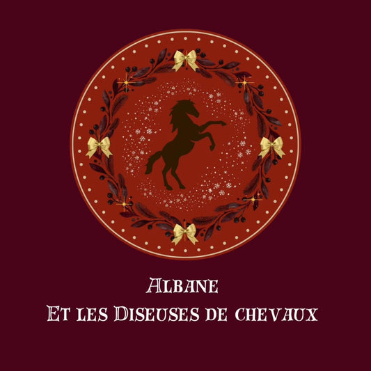 Boule de noël "Albane et les Diseuses de chevaux"