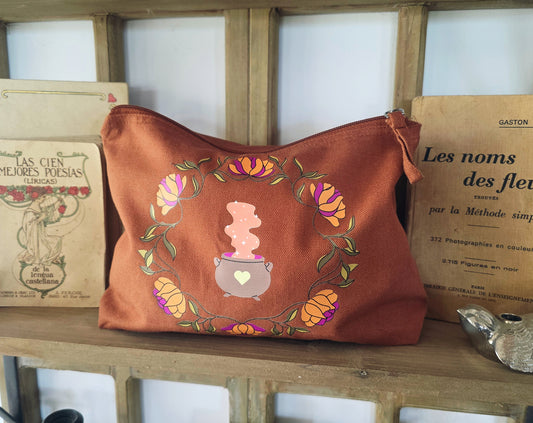 Pochette Chaudron terracotta