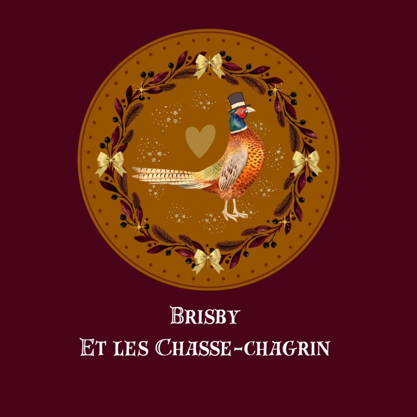 Boule de noël "Brisby et les Chasse-chagrin"